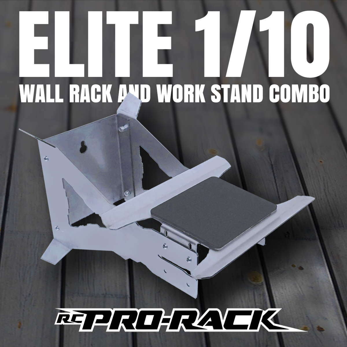 RC PRO RACK ELITE 1/10 STORAGE / DISPLAY RACK / WORK STAND