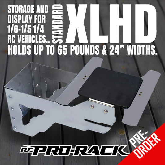 RC PRO RACK XLHD WALL STORAGE AND DISPLAY RACK 1/8-1/5 SCALE