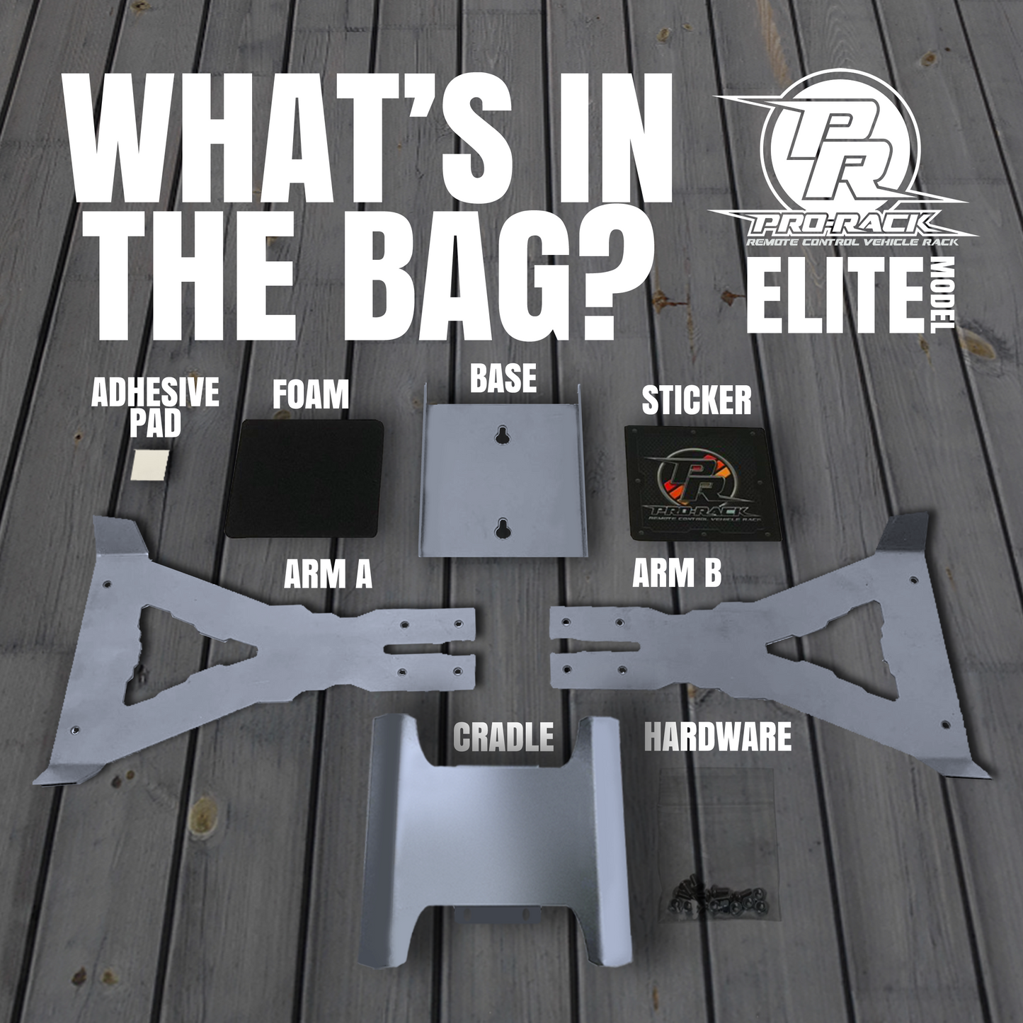 RC PRO RACK ELITE 1/10 STORAGE / DISPLAY RACK / WORK STAND