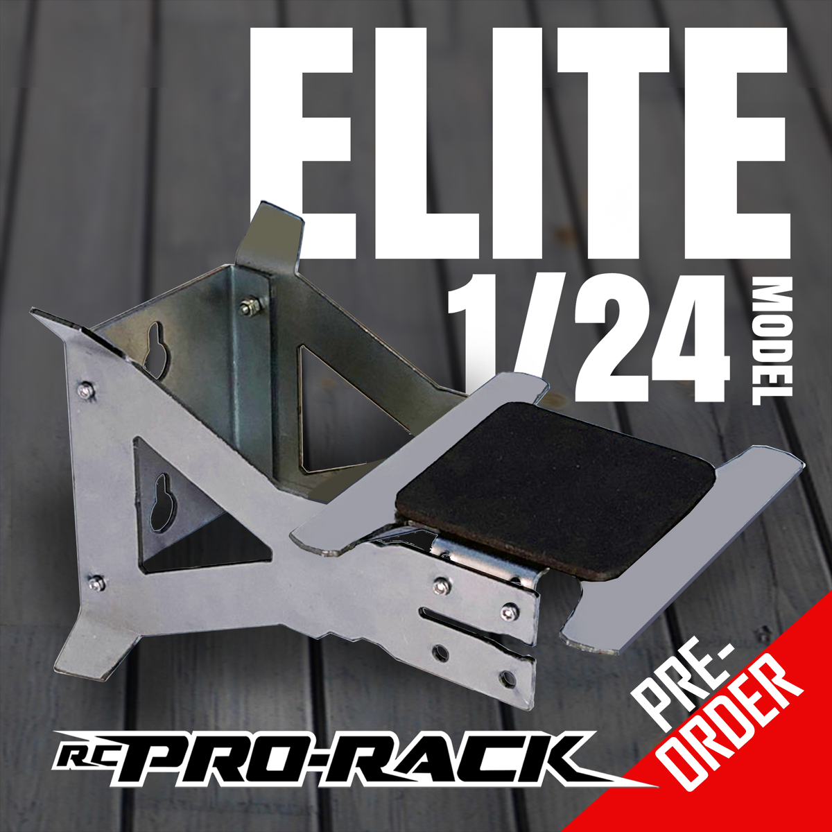 RC PRO RACK MINI ELITE 1/24 SCALE WALL STORAGE/TABLE STAND